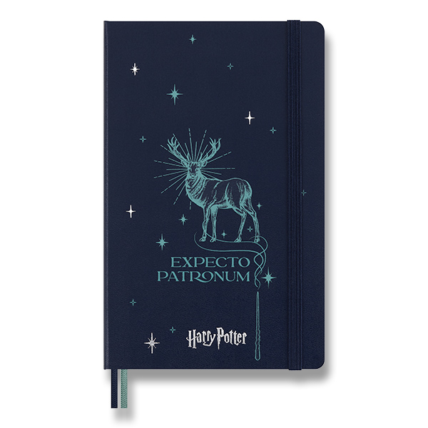 Zápisník Harry Potter Patronum - L | Linajkový | Tvrdá väzba